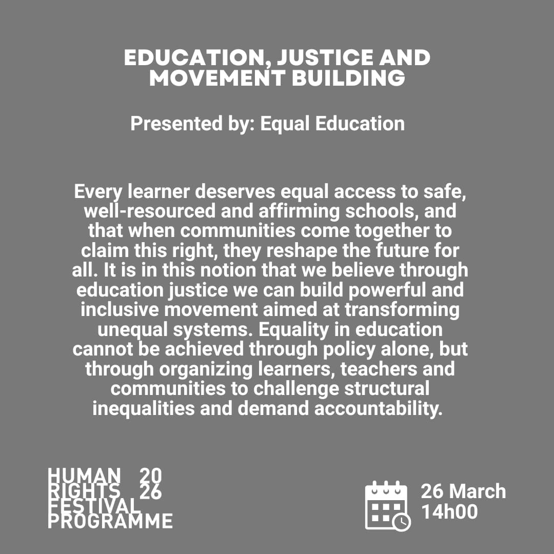 Equal Education tweet media