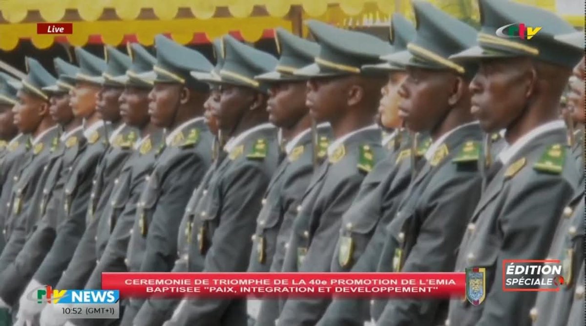 AnsaMedia237's tweet image. Triomphe de la 40ᵉ promotion de l'EMIA.
Les aspirants ne sont plus, vive les Officiers

Crédit : CRTVweb
#AnsaMedia
#EMIA