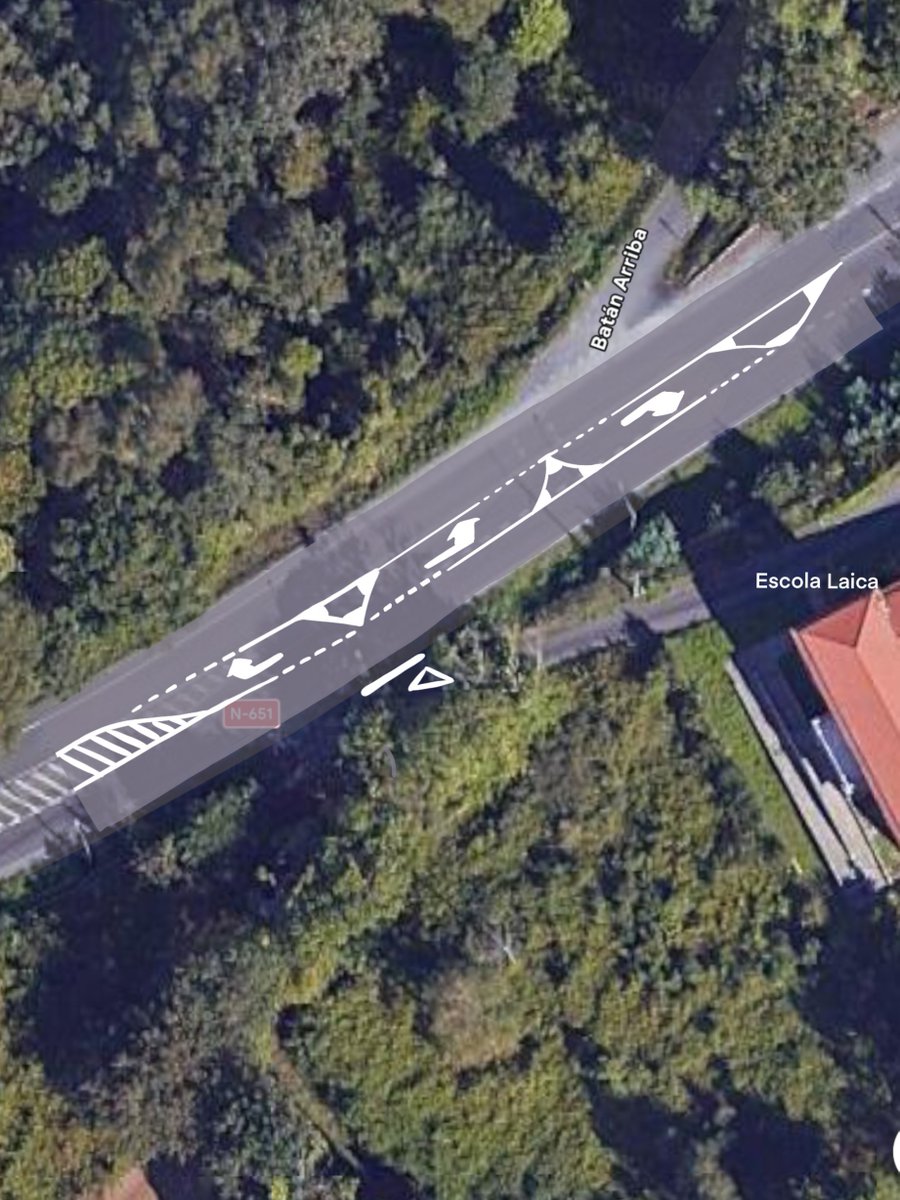 bngcabanas's tweet photo. O BNG propón medidas concretas para adaptar esta vía á realidade do noso concello:

✔️ Reducir a velocidade a 50 km/h en zonas con vivendas
✔️ Crear novos carrís de incorporación (Escola Laica, Batán e Feal)
✔️ Instalar dous pasos peonís elevados en puntos perigosos https://t.co/MOaJJOZtjN