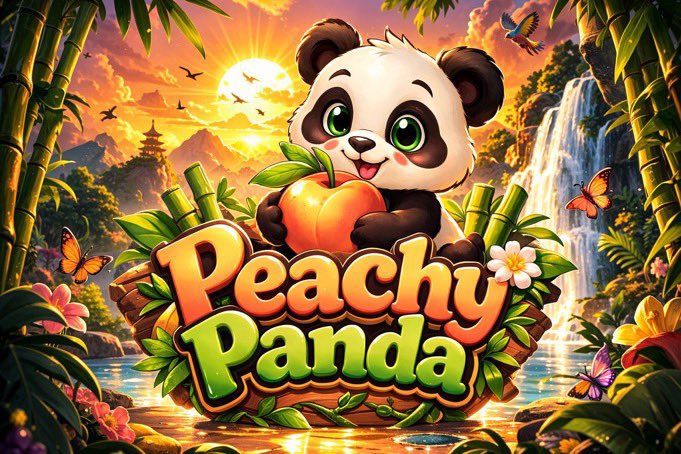 Noprotocol001's tweet photo. The memecoin space moves fast… but most projects follow the same pattern.

Hype → Pump → Silence.

@PeachyPandaGame wants to do things differently.
We’re focused on building something meaningful on Solana and creating a project that people can actually believe in. https://t.co/XaZaL5sTgc