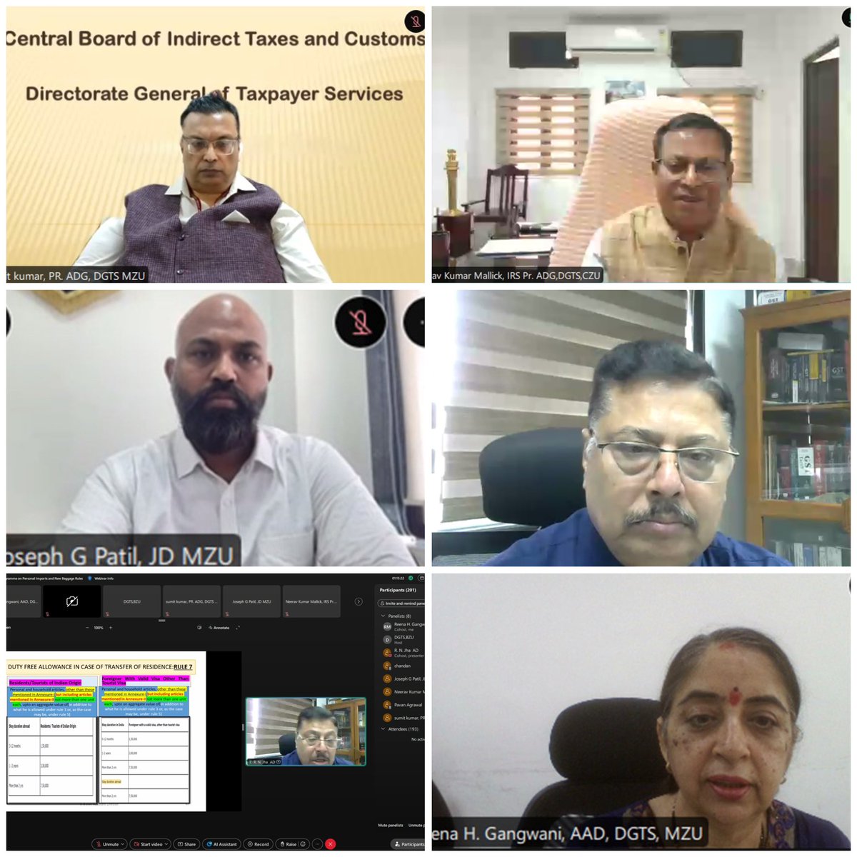 DGTPS MUMBAI CBIC tweet media