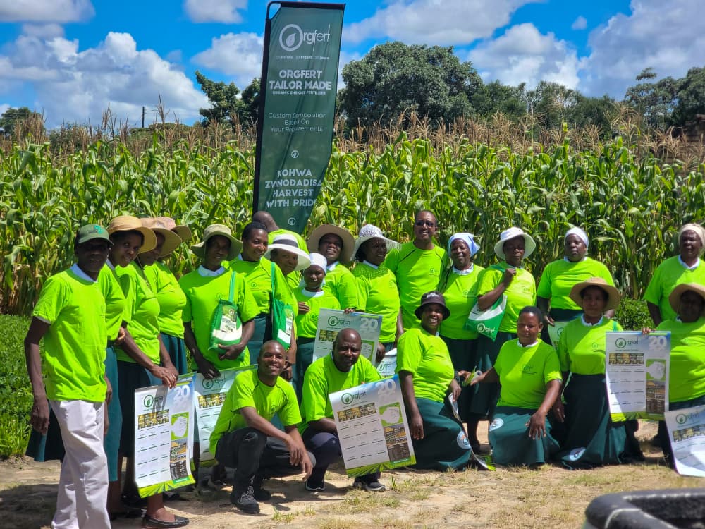 Orgfert1's tweet photo. Women Power!!

From humble beginnings to Pfumvudza champion farmers, we celebrate the hardworking women of Kurongeka Inputs Club, Juru.

#WomensMonth
#kohwazvinodadisa 
#harvestwithpride 

0785672500 https://t.co/4QYvu9G1vE