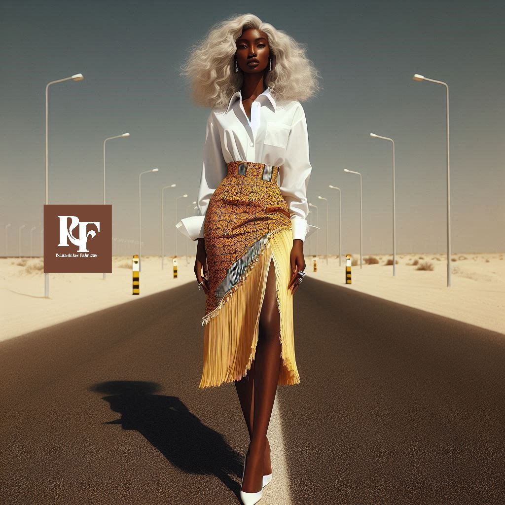 -AI FASHION-
A simple skirt.
An African print.
And suddenly the ordinary begins to move differently.
Proof that simplicity can still carry culture, rhythm, and elegance.

#AfricanFashion #AfricanPrint #FashionAsArt #ContemporaryAfricanStyle #AIinFashion #africanprint