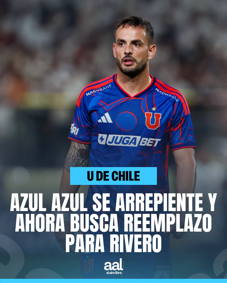 alairelibrecl's tweet photo. 🔵🔴 Sin Rivero, pero con un "Maravilla" a la vista. 

La U viaja a Coquimbo este sábado, pero la gran noticia está en el mercado de pases: el reemplazo de Rivero ya está en Uruguay.

Lee la nota completa aquí 👇https://t.co/OHoceczOyG https://t.co/kXFGLXTch7