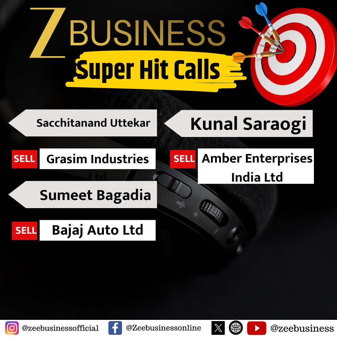 ZeeBusiness's tweet image. #ZeeBusiness के आज के #Superhitcalls