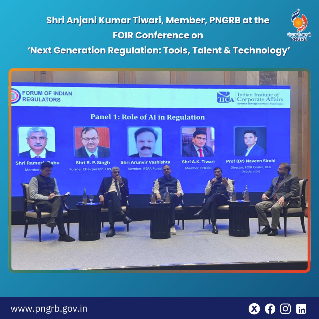 Petroleum and Natural Gas Regulatory Board (PNGRB) tweet media