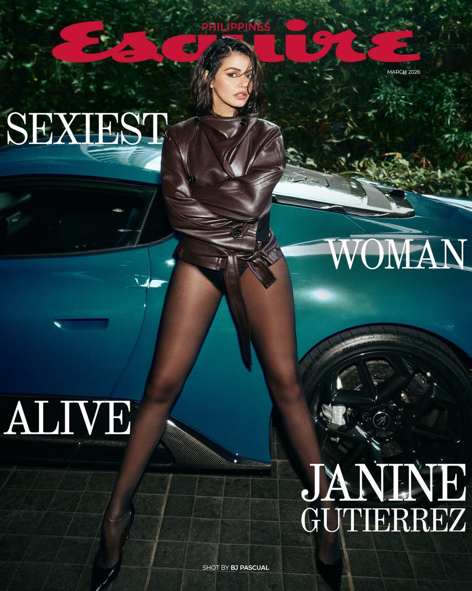 rosanine_g's tweet photo. JANINE GUTIERREZ: ESQUIRE’S SEXIEST WOMAN ALIVE 2026 🔥🫠

happy friday!!!!! https://t.co/9lMobLGYB9
