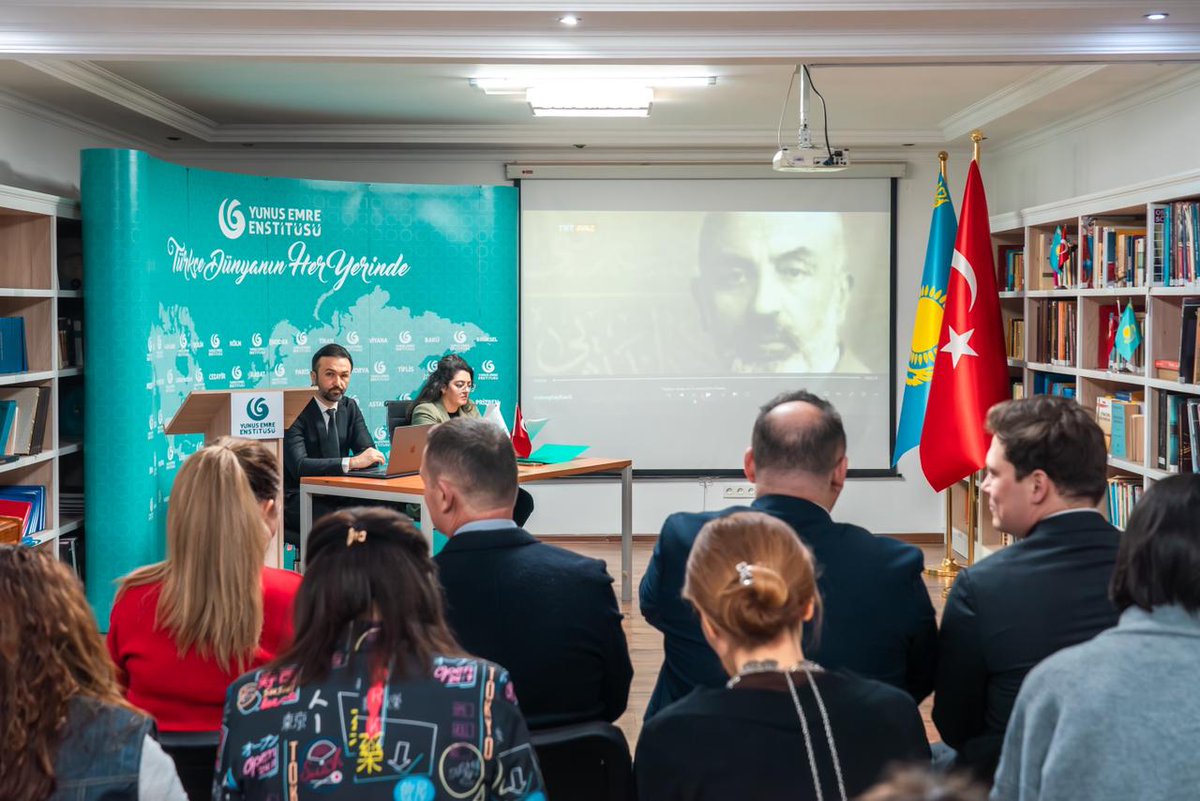 Yunus Emre Enstitüsü - Kazakistan tweet media