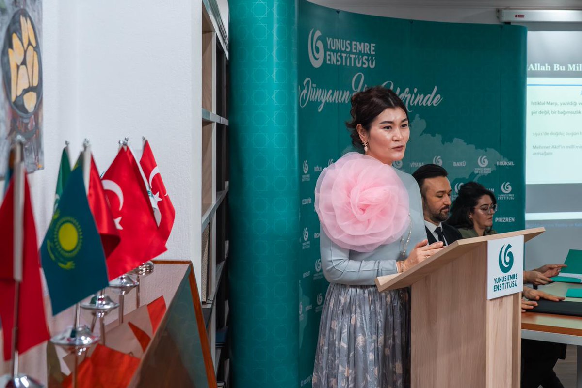 Yunus Emre Enstitüsü - Kazakistan tweet media