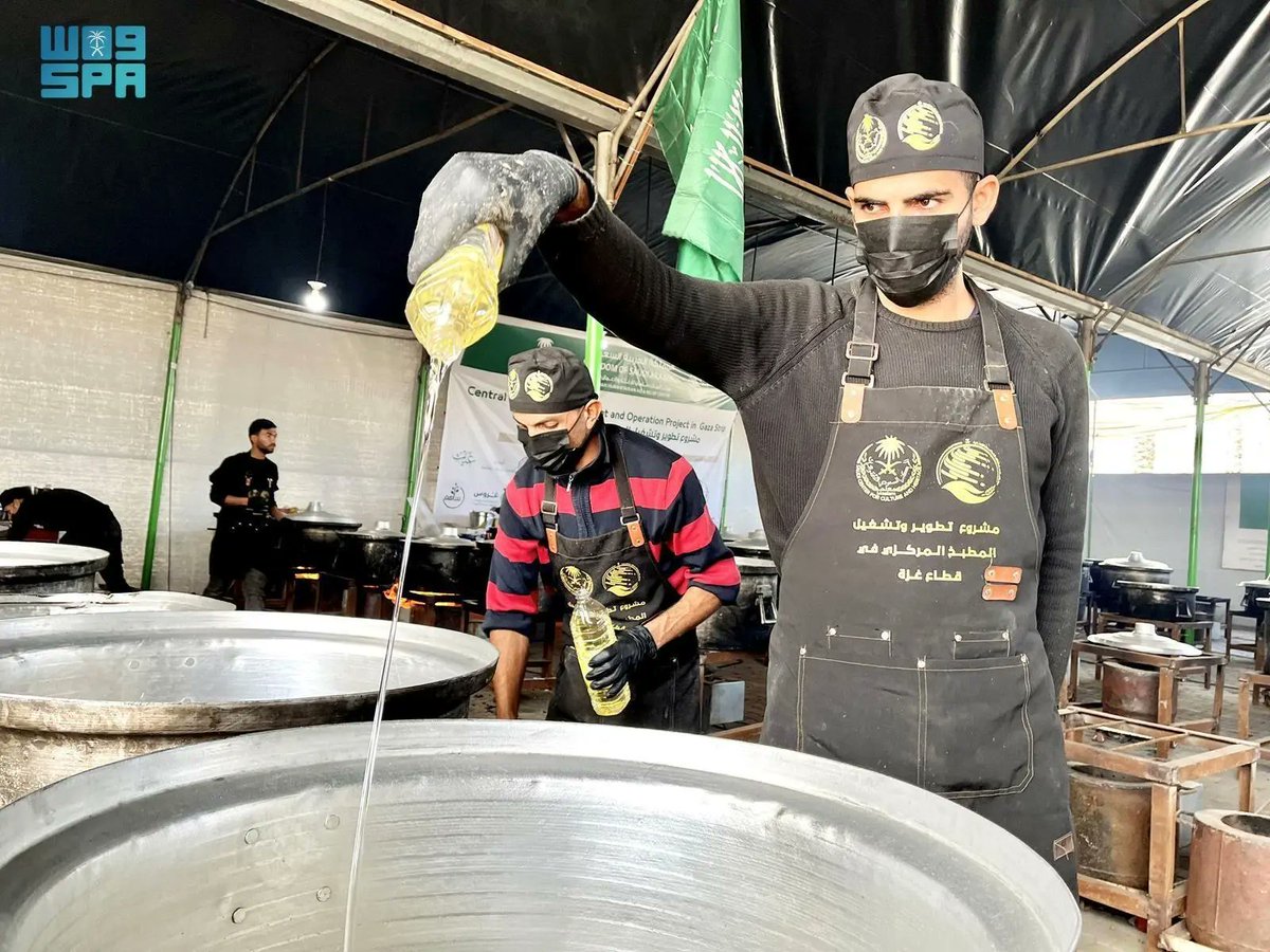 Saudi Arabia Delivers Iftar Meals to Thousands in Gaza Camps
spa.gov.sa/en/w2535804
#SPAGOV