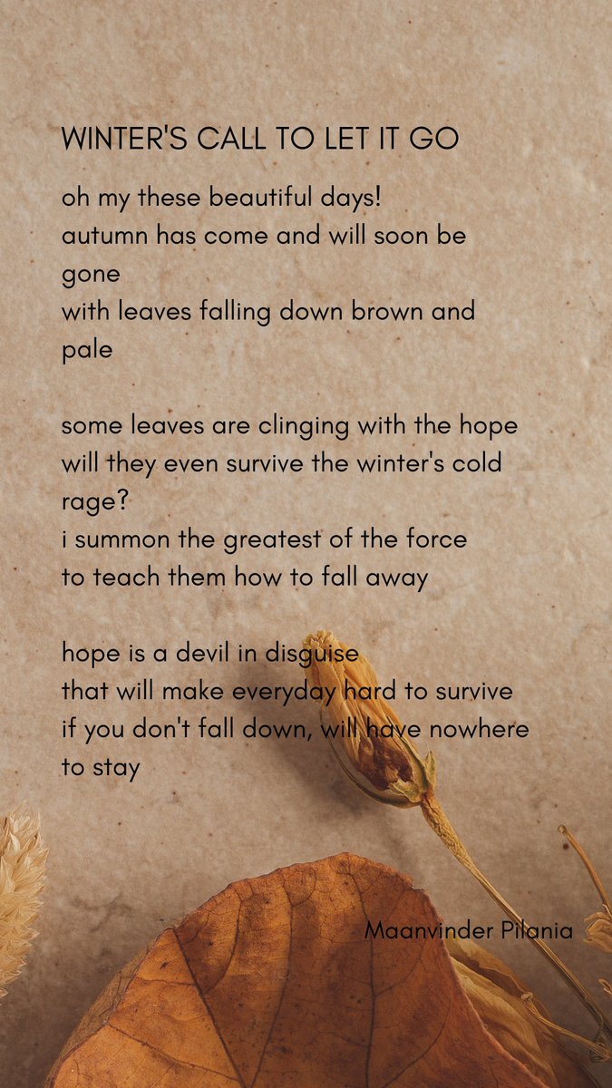 From The Desk of Maanvinder: A Poetry Collection tweet media