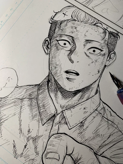 最近は人間描くのも楽しいよ^_^ 