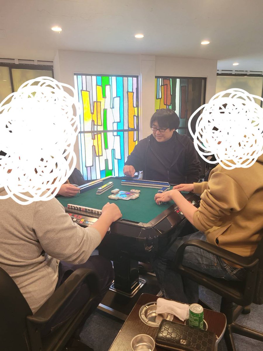 jong_time's tweet photo. 初めて堤プロが来ていただきました✨
ありがとうございます！
とても物腰が柔らかく丁寧な対応をしていただける方で他のお客様とも交流していただきました🀄
それからなんと数日後にまた来ていただけました😭
感謝でいっぱいです😳
楽しい時間をありがとうございました！#岐阜　#健康麻雀　#ノーレート https://t.co/EKMPhEOkgC