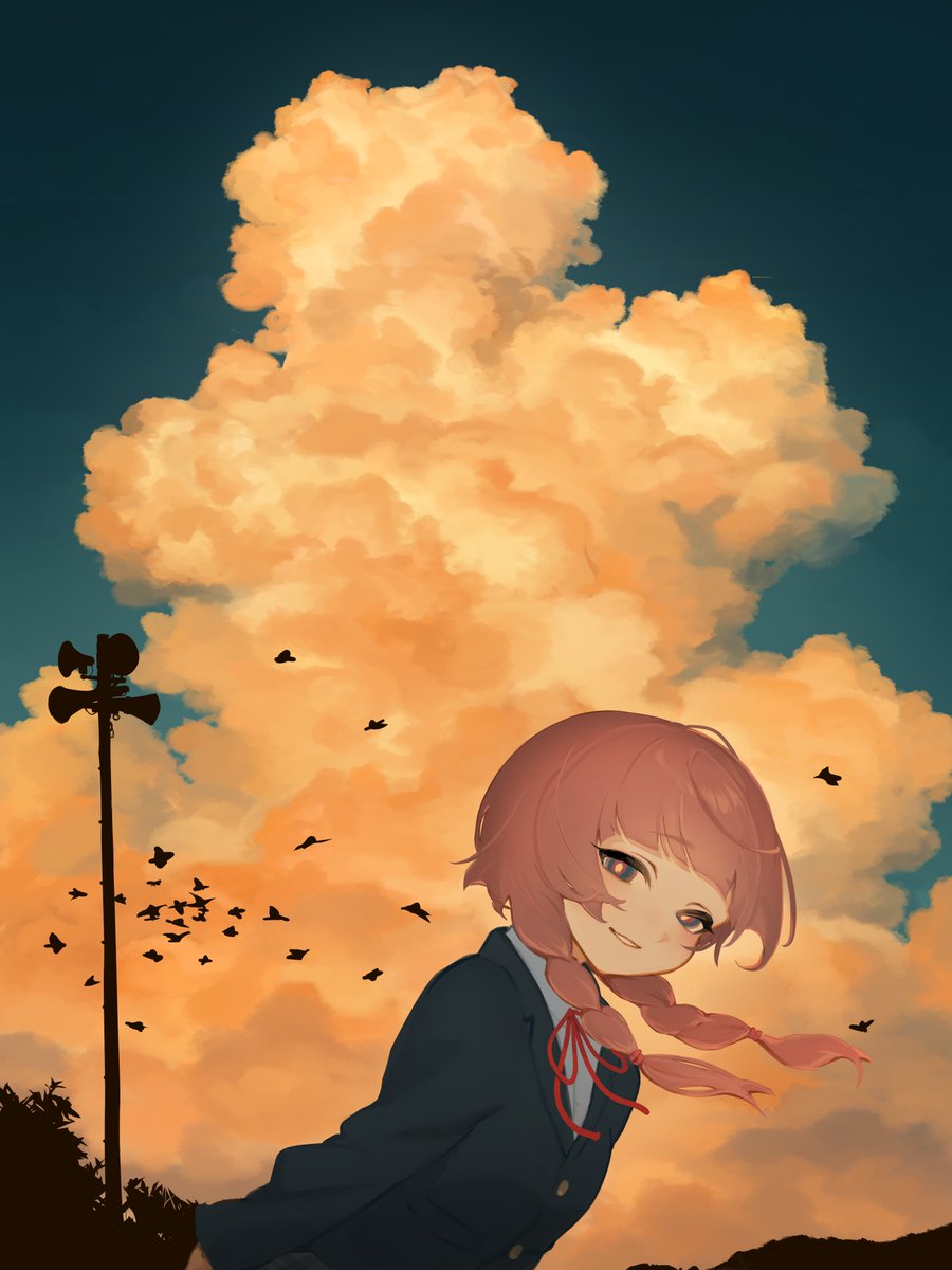 夕暮れ
#花譜美術部