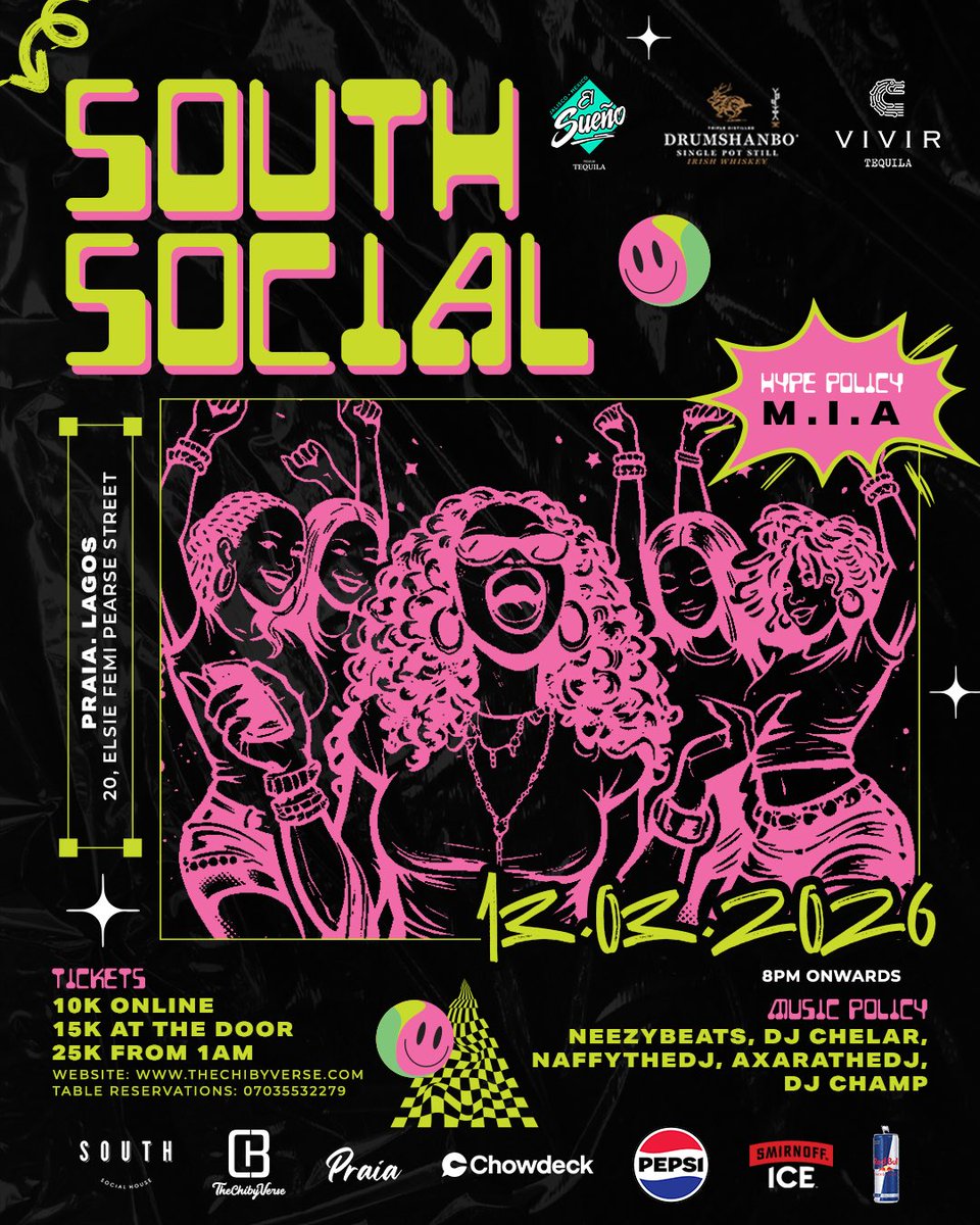 - Dress as beautiful and nice as you can

- Be ready to dance 

- Be ready to dance again

- Be ready to dance

- Bring all the great energy you have

It’s going to be an insane night at the Chibyverse