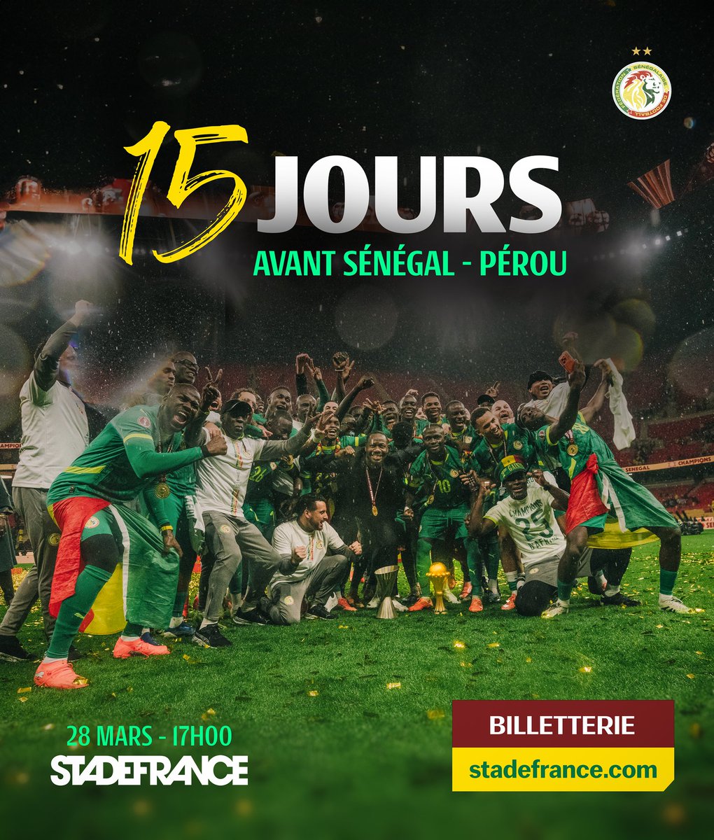 Equipe du Sénégal tweet media
