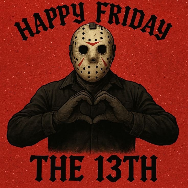 _alwaysrach_'s tweet image. Happy #Fridaythe13th 
#horrorchick #helloweekend 
#fridayvibes