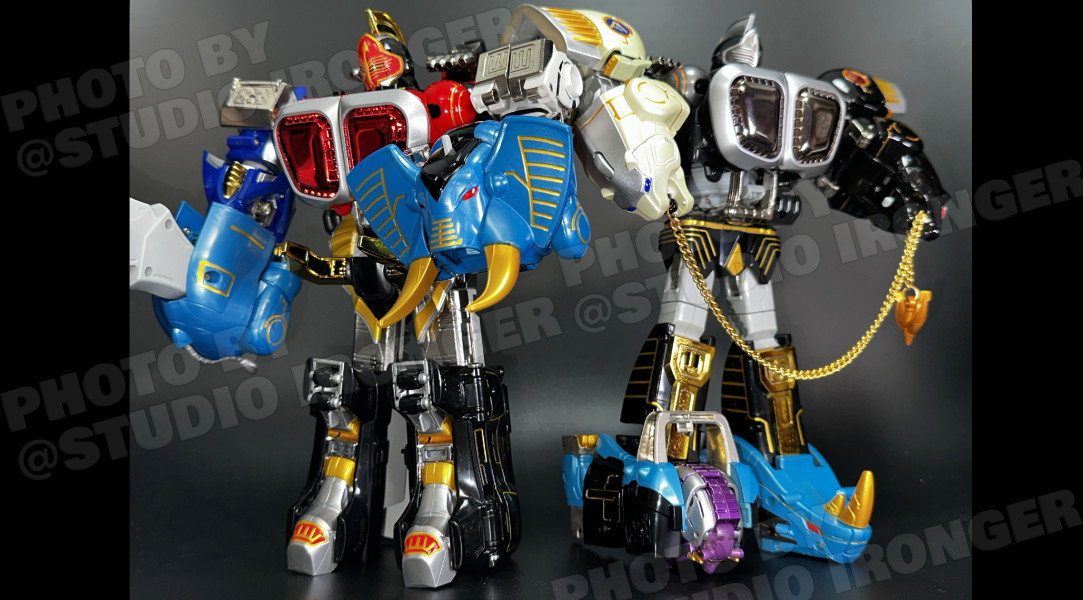 ガオレンジャー　ガオゴッド　ガオレオン　ガオコング　ガオエレファント 人生に玩具あり（旧） 【ガオレンジャー・パワーアニマルシリーズ1】
