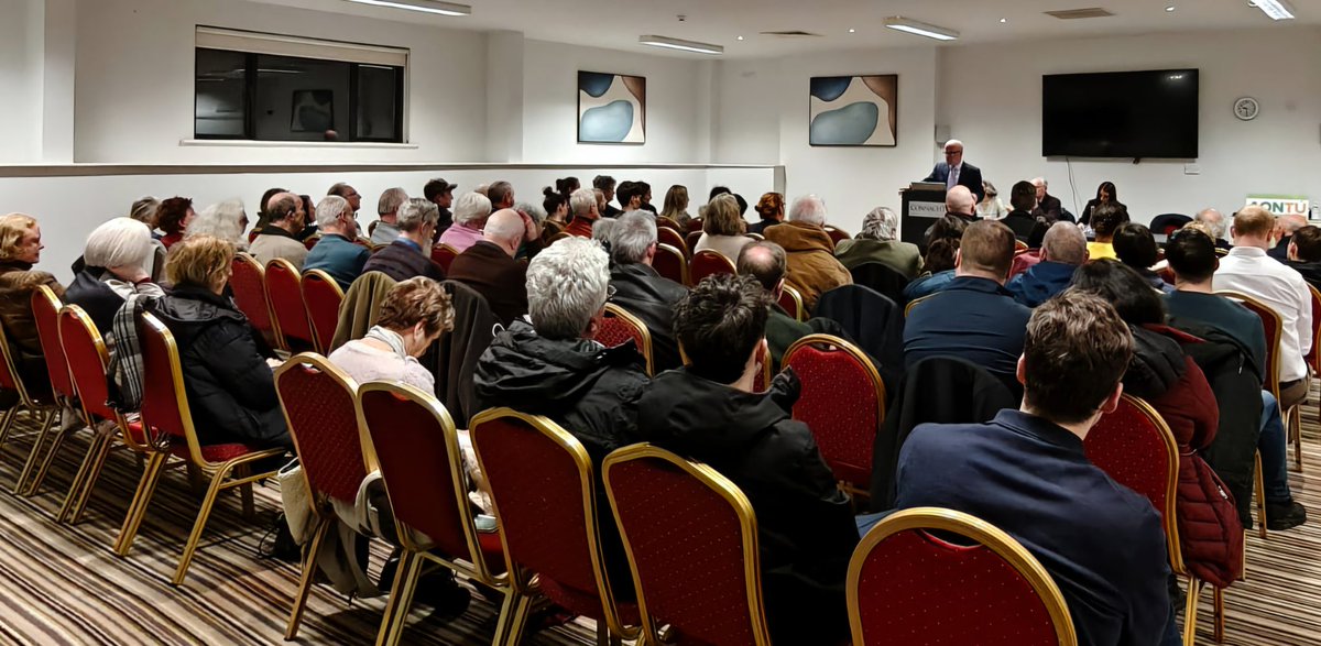 Great meeting in Galway last night. 

The biggest impact that voters in Galway can have on the political system is a number 1 vote for Orla   Nugent.