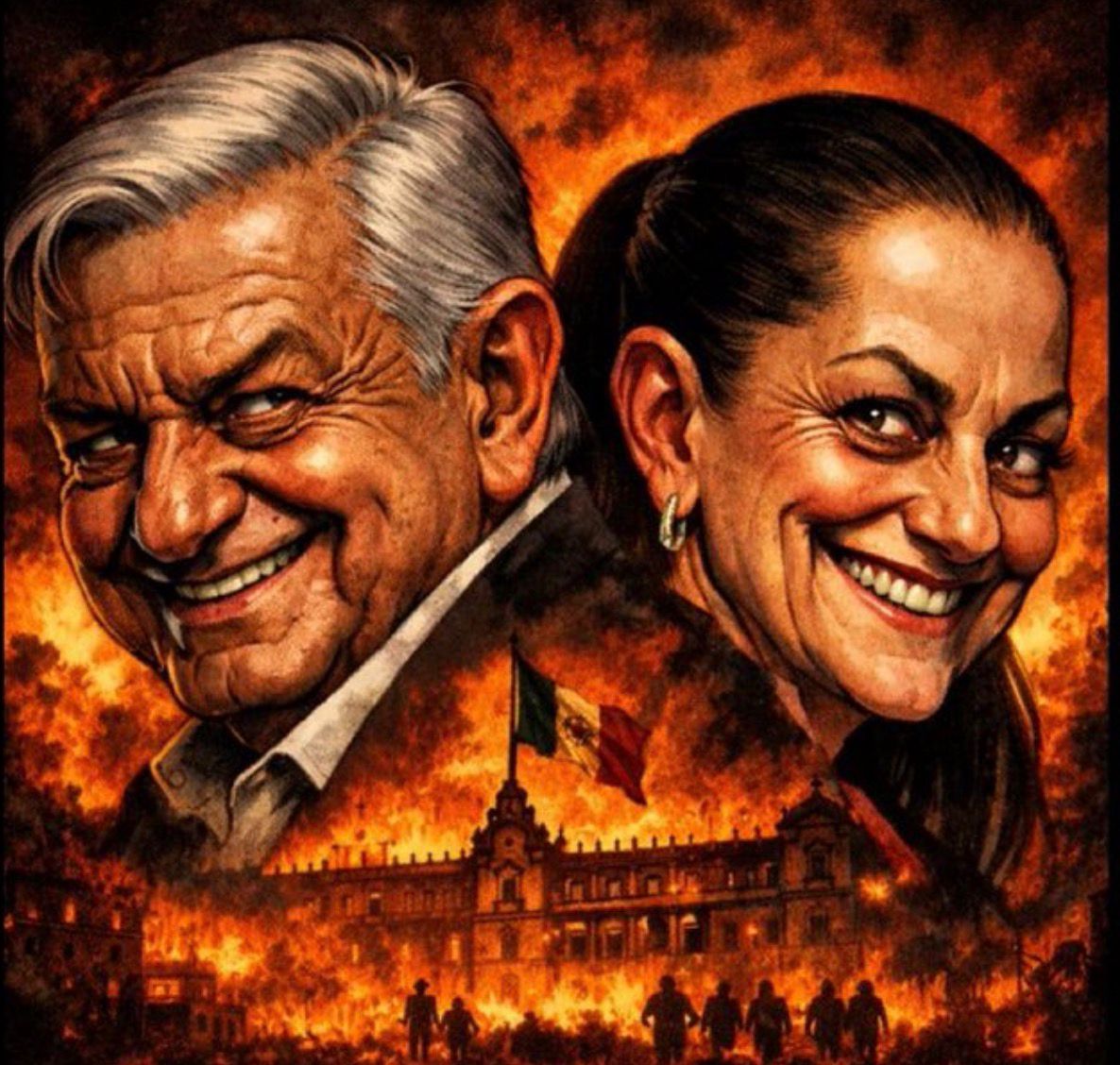 Joanneborgesg's tweet photo. @carpetapurpura Y al final, resultaron ser la misma PORQUERÍA.
#mierdasDelBienestar
#NarcoExPresidenteAMLO
#NarcoPresirvientaClaudiaEspuria
#NarcoPartidoMorena
#Miserables #Cretinos https://t.co/2n2WcJ9Qpo