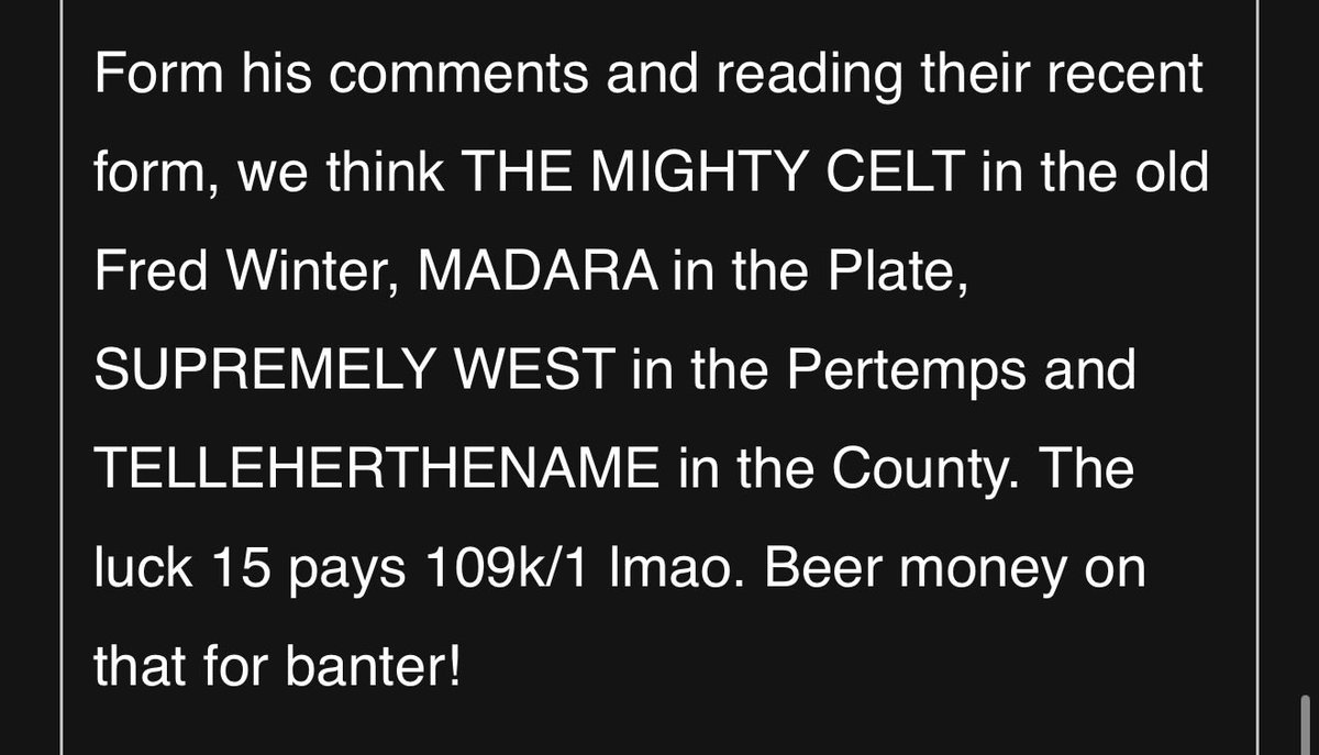 the racing newsletter tweet media