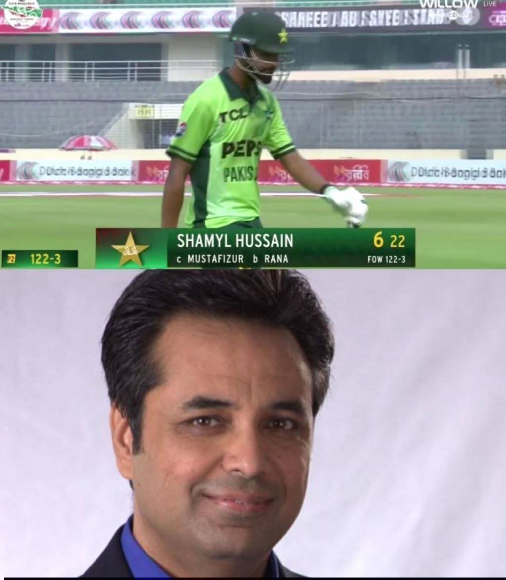 میرے بیٹے  کو  بنگلہ دیشی باؤلرز نے  ایک بھی سلو گیند نہیں کرائی  کم سے کم دو باؤلرز کا تعلق پی ٹی آئی سے ہے اور وہ بچوں کا بھی لحاظ نہیں کر رہے

طلعت حسین