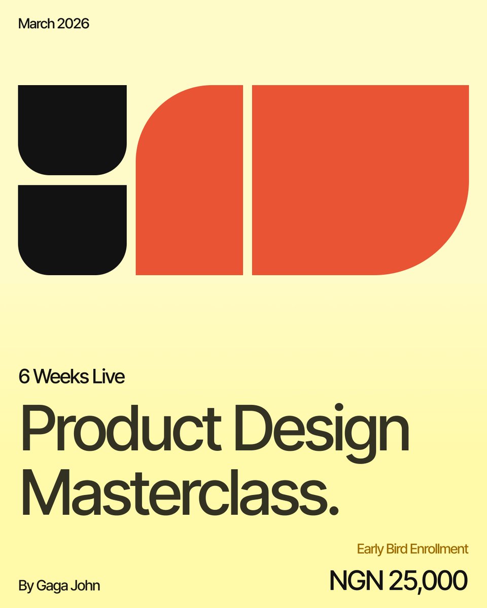 This is exactly what I’m teaching inside my upcoming Product Design Masterclass.

This program is built for junior and mid-level designers who want to move beyond just pushing pixels and start thinking like real product designers.

Here’s what we’ll cover:

👉Product &amp; Design