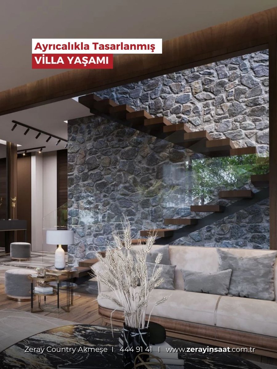 Doğayla uyumlu mimarisi, geniş yaşam alanları ve seçkin detaylarıyla Zeray  Country Akmeşe, yaşam standartlarınızı yeniden tanımlıyor.

Detaylı Bilgi İçin
 ☎️444 91 41
zerayinsaat.com.tr