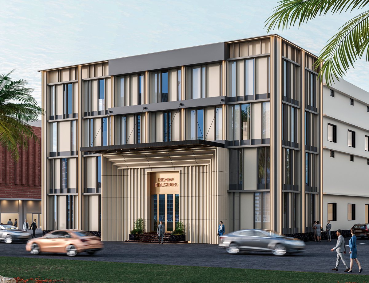 Neoscape_D's tweet photo. Neoscape - Realizing Imaginations

Project: Rishika Industries
Design by: The design Atelier
CGI: @Neoscape_D  

#3d #cgi #exterior #design #render #3drender #corona #elevation #industrial #industries #industrialdesigner #architect #architecture #architectural https://t.co/kxccHD6833