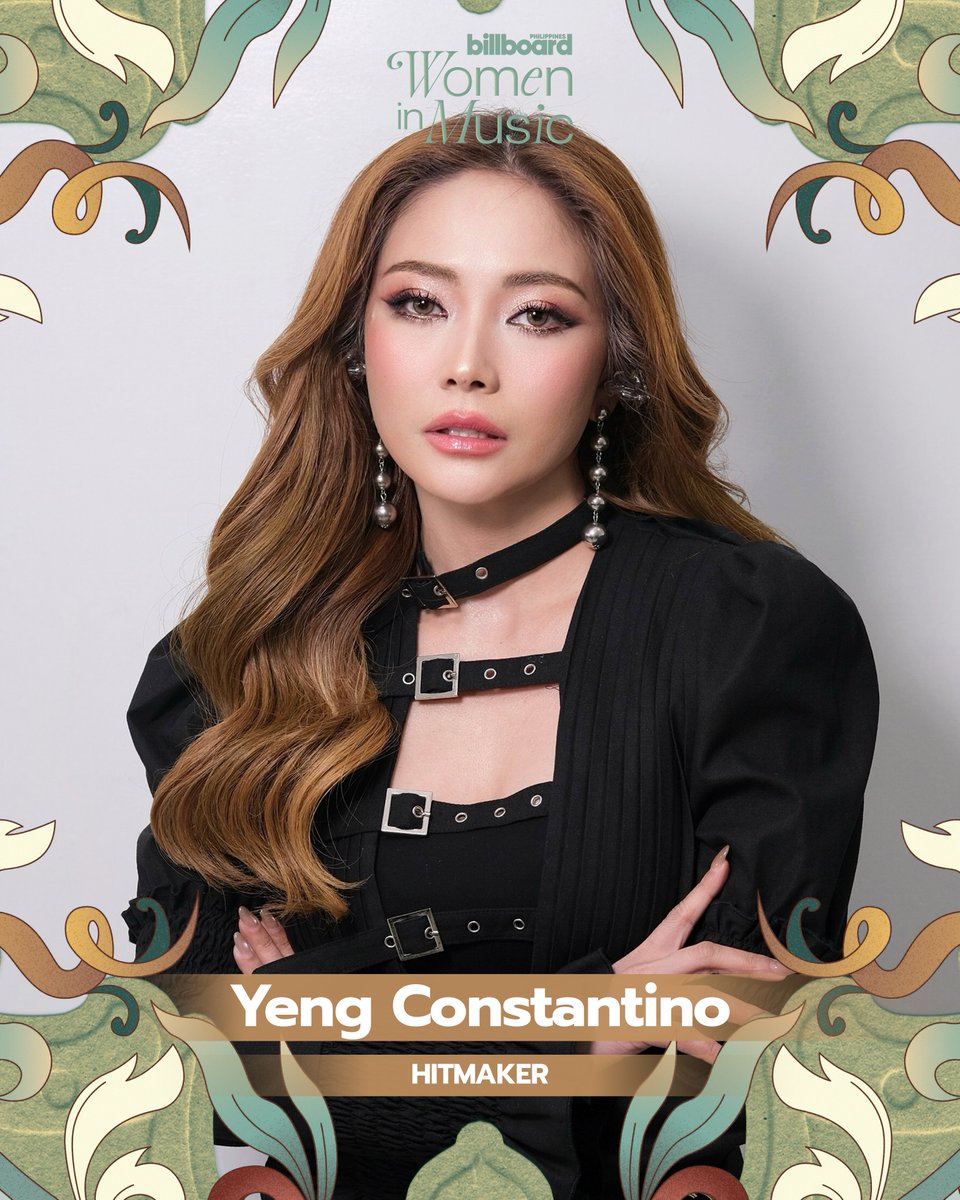 BBPHOfficial's tweet photo. Yeng Constantino, the Philippines’ Pop Rock Royalty, is this year’s Billboard Philippines Women In Music Hitmaker Honoree.

With nearly 20 years under her belt as a music multi-hyphenate, Yeng has proven time and time again to be a major force in the modern OPM landscape, writing and releasing songs such as “Ikaw,” “Jeepney Love Story,” and “Chinito” that have pierced Filipino pop culture and resonated with generations of listeners.

Read more here: https://t.co/Rx24sy02jD

#BillboardPhilippines #BillboardPH