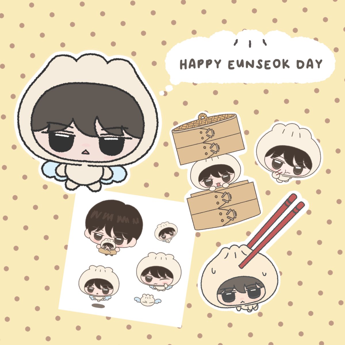 ꒰ঌ 𝙃𝘼𝙋𝙋𝙔 𝙀𝙐𝙉𝙎𝙀𝙊𝙆 𝘿𝘼𝙔 ໒꒱

다가오는 은석이 생일을 기념하여 
#RT 추첨 한 분께 만돌천사 set + 만돌 슬라이딩 키링 + 만두젓가락 키링 보내드려요 ⸝⸝⸝╸▵╺⸝⸝⸝♡

🥟 은석 생일 당발
🥟 국내 주소 한정