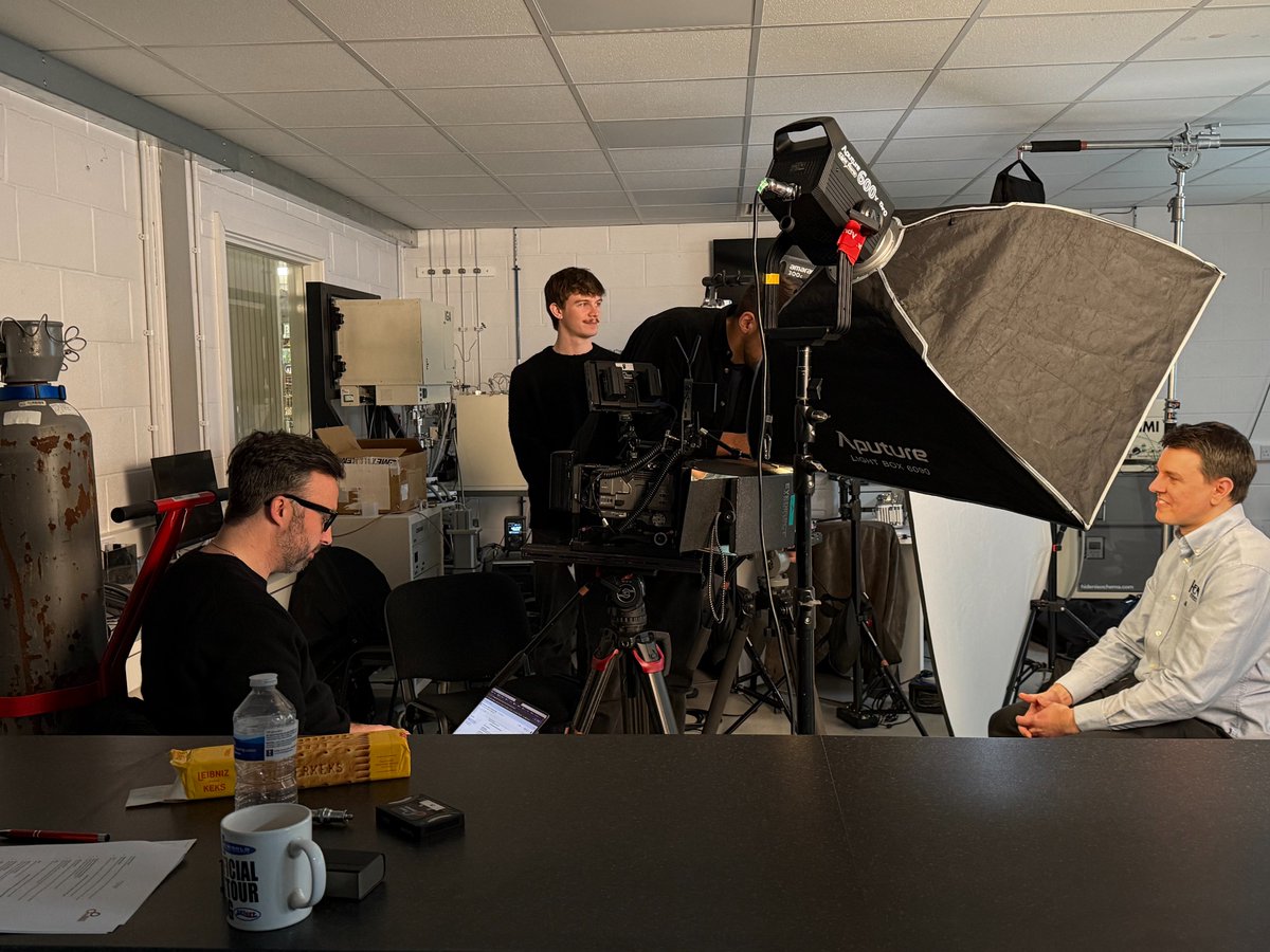 HidenIsochema's tweet image. Recently we worked with Eight Engines to film a new company overview video highlighting the work we do at Hiden Isochema.

Huge thanks to our team who took part in the filming - looking forward to sharing the final video soon...🎥

#BehindTheScenes #VideoProduction #Sorption