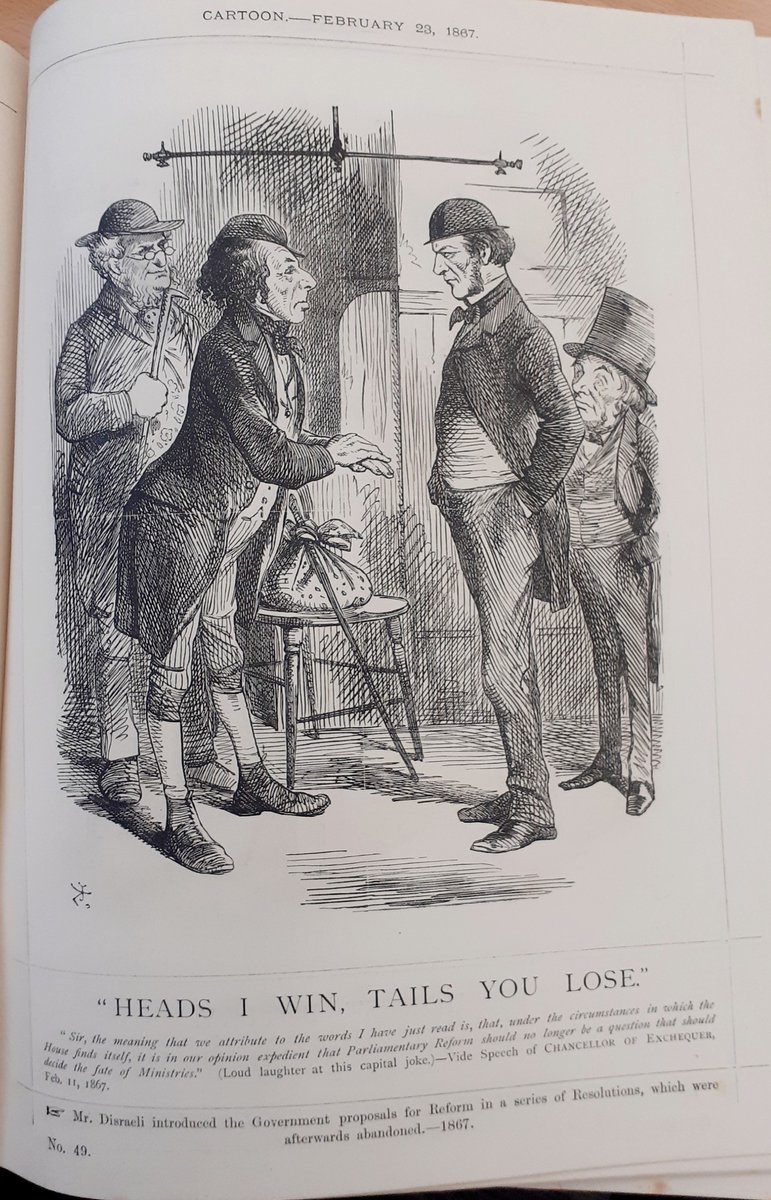 HLHArchives's tweet photo. Collection of 'Mr Punch' cartoons lampooning Benjamin Disraeli, Conservative politician and Prime Minister of Great Britain (briefly in 1868 and then again between 1874-1880).

d.1878.

(CL/B/45/8)

#lochaber #archives #satire #politics #humour #HLH #history https://t.co/3Wq5L5mxU1