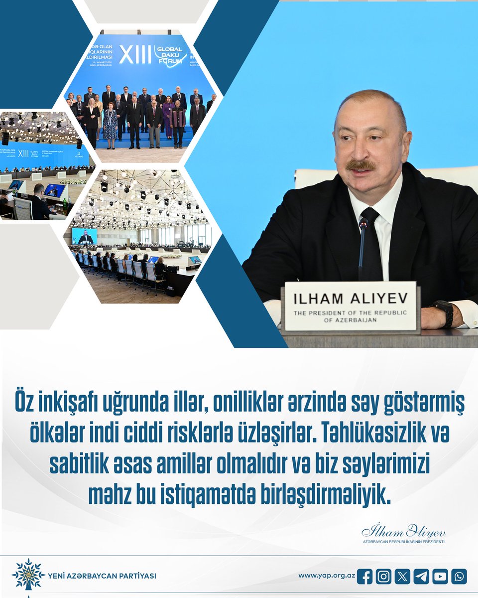 Yeni Azərbaycan Partiyası/ New Azerbaijan Party (@yap_1992) on Twitter photo 