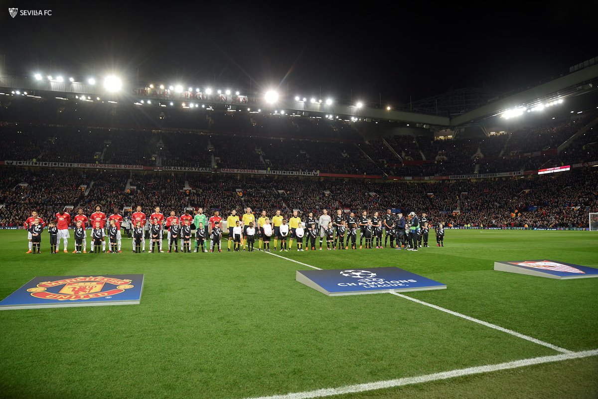 📸 Old Trafford, Manchester, 13 de marzo de 2018.

#WeAreSevilla #NuncaTeRindas
