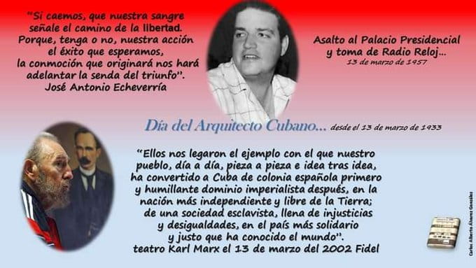 👉13 de Marzo: la juventud cubana escribió con sangre y coraje una página de dignidad en la Historia de Cuba.
#DeporteLasTunas 
#DeportesParaTodos 
#13DeMarzo
#Cuba
#LasTunas
