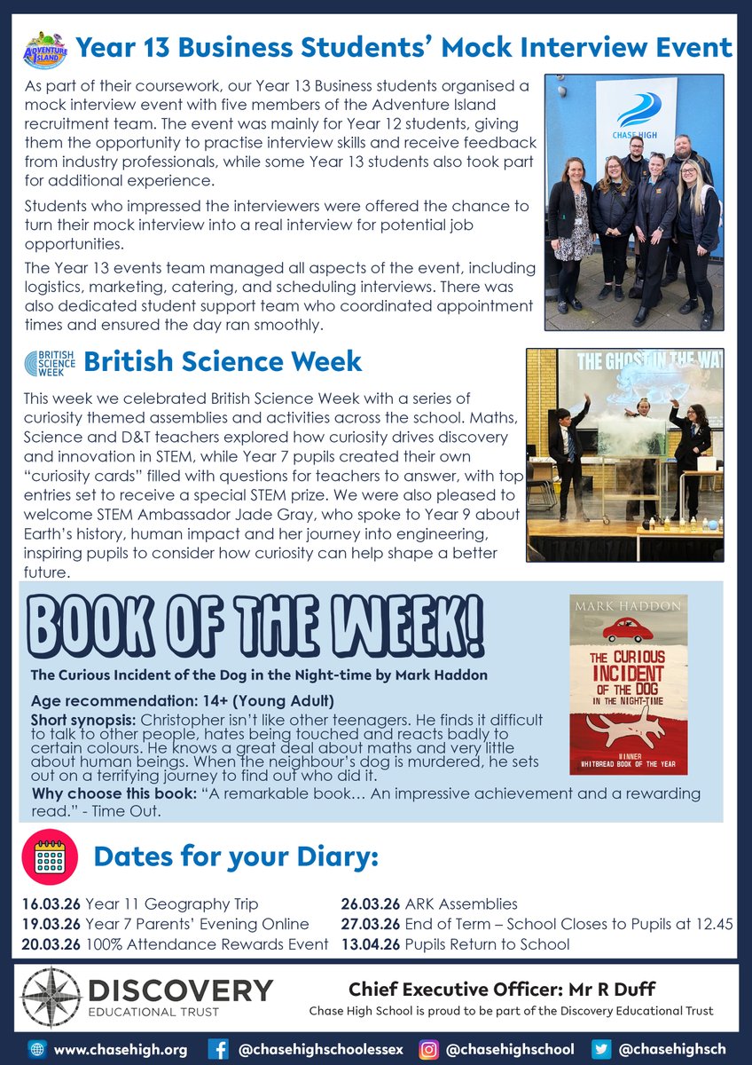 Chase High School tweet media