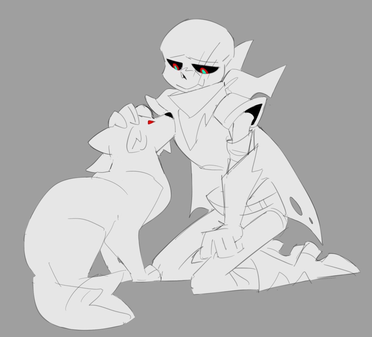FobusG's tweet photo. bark 🐺#undertale #undertale_AU #swapfell_RED #sans https://t.co/7tZ9ZWKWf8