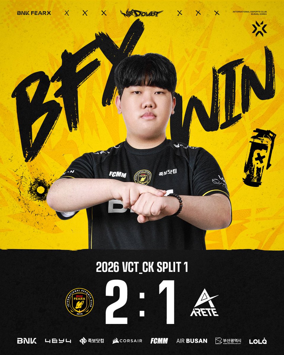 BNK FEARX Esports tweet media