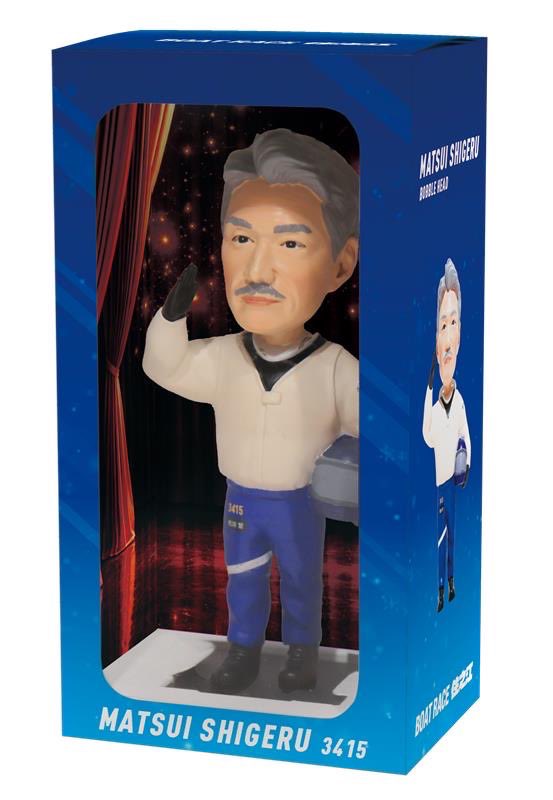 ＼ついに公開／

松井繁ボブルヘッド！

制作期間 約半年。
松井繁選手を正面・横・後ろなど
四方向から撮影📸
細部にまでこだわって制作しました。

このボブルヘッドは
ＧⅠ太閤賞競走 開催期間中
抽選会賞品などで配布予定！

ぜひゲットしてください！

#ボートレース住之江
#太閤賞競走
#松井繁