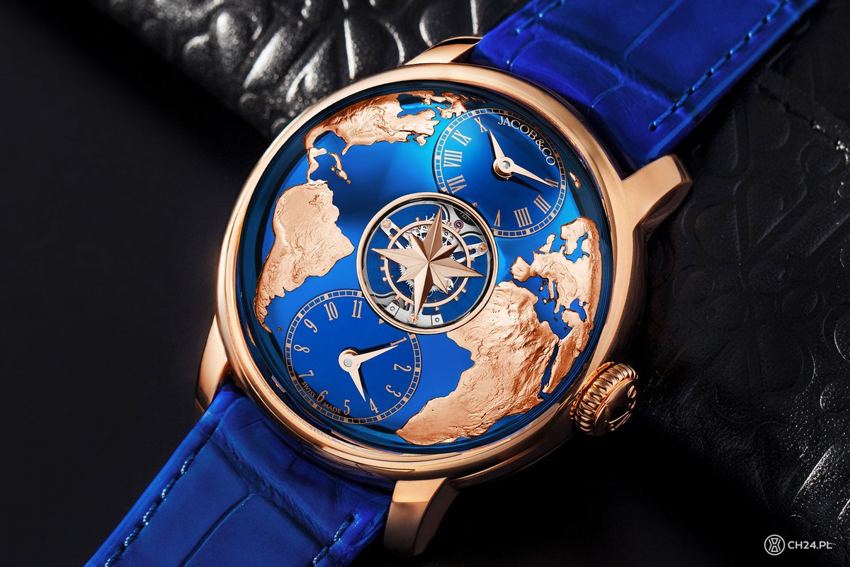 Wristzee's tweet photo. Jacob &amp; Co. The World Is Yours
When I first saw this watch, I was absolutely mind-blown. So beautiful — it's one of my favorite watches from Jacob &amp; Co.! https://t.co/XkrVeIlusP