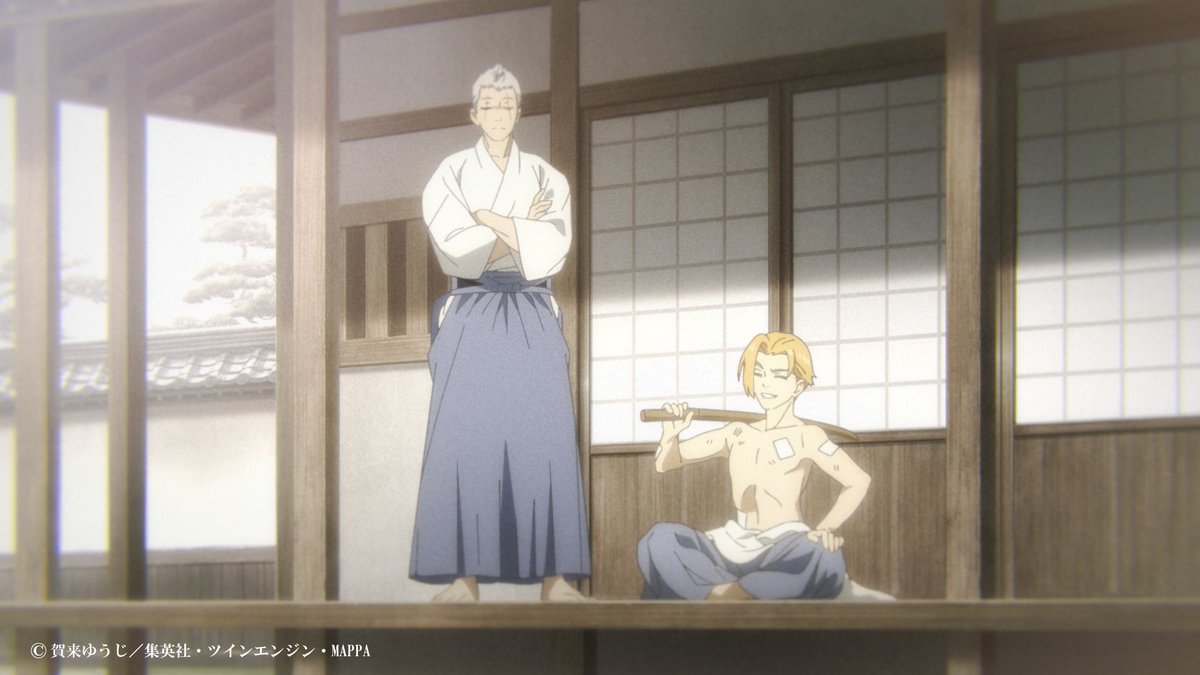 jplus_jigokurak's tweet photo. TVアニメ『#地獄楽』第二十三話「師と弟子」
￣￣￣￣￣￣￣￣￣￣￣￣￣￣￣￣￣￣￣￣
君こそ私の憧れだった。 https://t.co/x58WCoFm8u