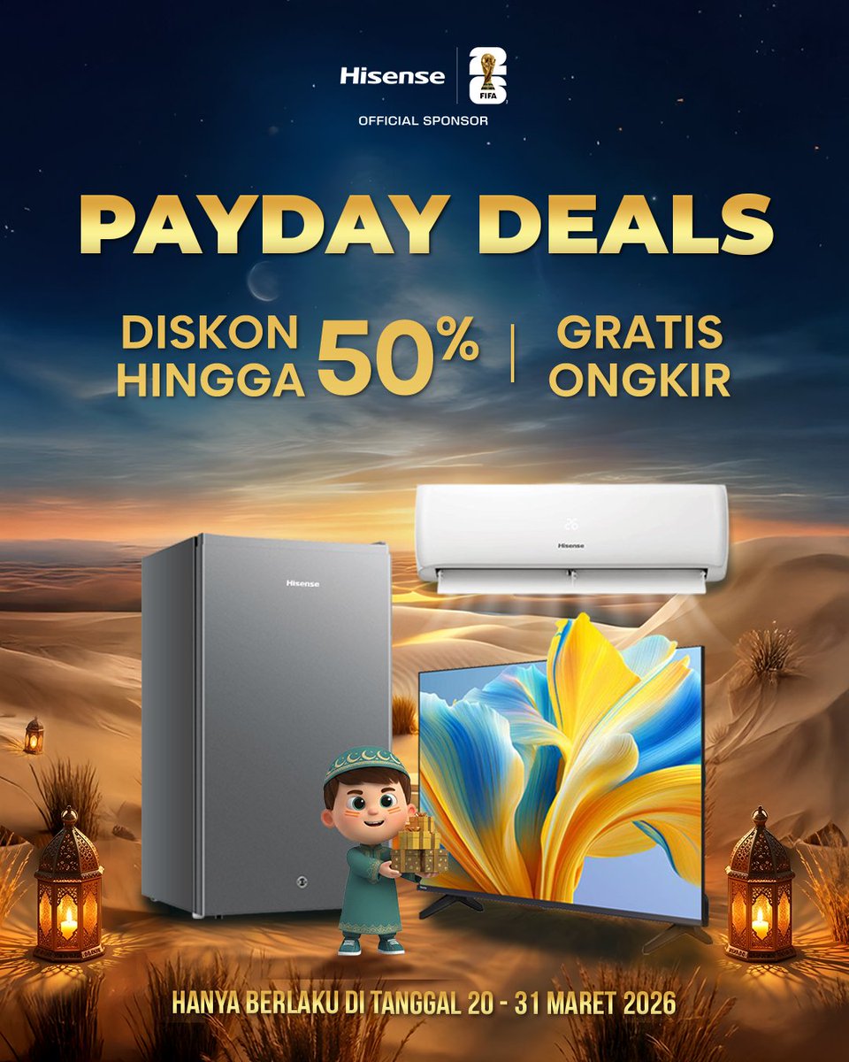 Hisense Indonesia tweet media