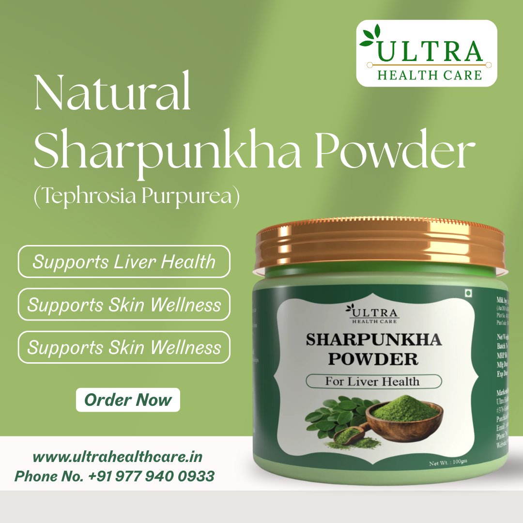 UltraHealthcar1's tweet photo. Support your wellness naturally with Pure Ayurvedic Sharpunkha Powder. This traditional herb has been valued in Ayurveda for helping maintain overall body balance and supporting liver, digestion, and skin wellness. 
🛒 Shop Now: - https://t.co/GsST7axo7B

#Sharpunkha https://t.co/CI9BlpZ2rb
