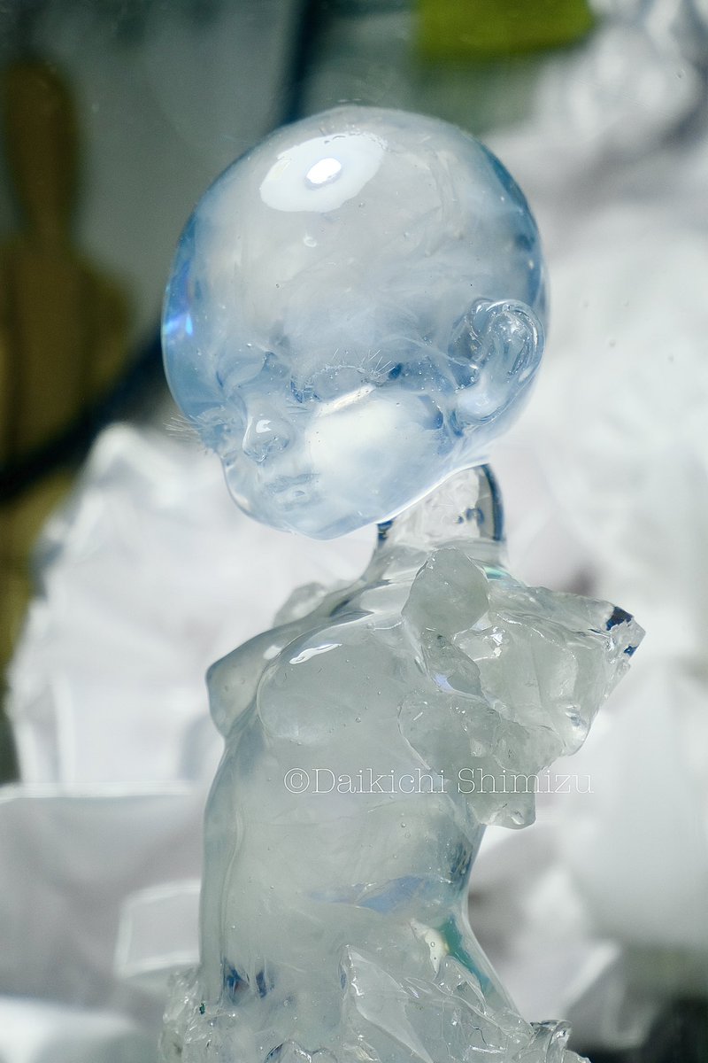 Daikichi_0636's tweet image. キラキラ鉱石のお人形さん

#創作人形　#artdoll　#創作　#art