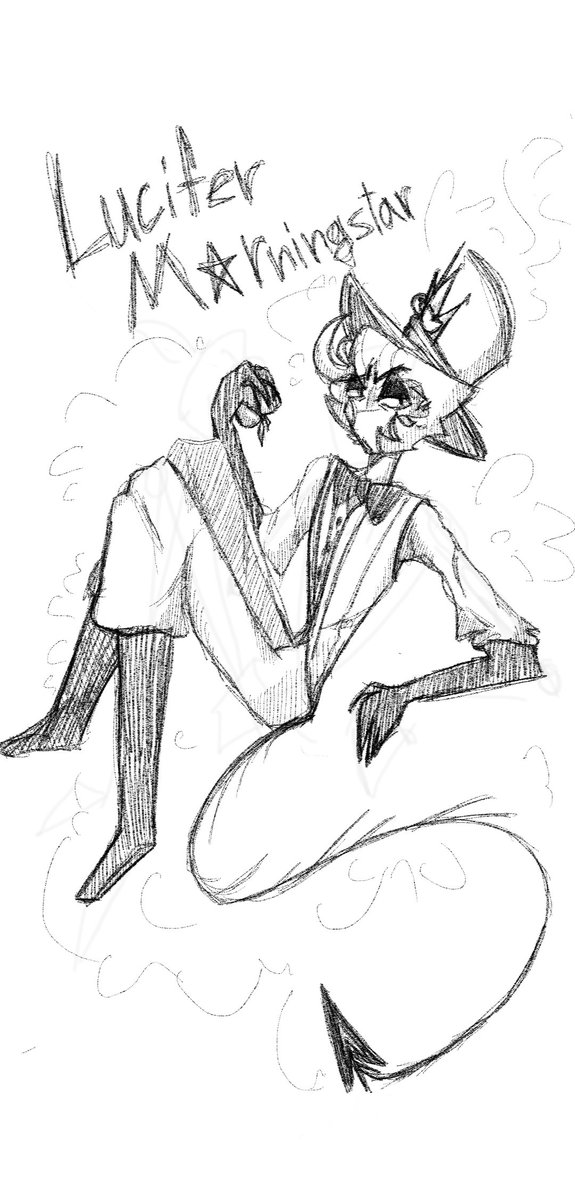 Rune4rust's tweet photo. Some sketches 

#artmoots #smallartist #LuciferMorningstar #HazbinHotelLucifer https://t.co/TTNuAsMweX