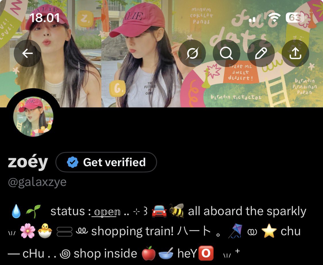 thank you so much <a href="/bremthing/">۶ৎ MiSA, fast on Wa ✉️🪷✨</a> yang sudah traktir wording cantik bikinan kak <a href="/ofKathie/">𝐾𝑎𝑡ℎ𝑟𝑖𝑛𝑒.</a> 😆🌟 may both of you always sorrounded by happiness yaaa, semoga lancar terus semua urusan kedepannya 🤍