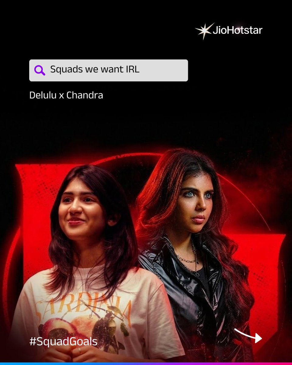 JioHotstarMal's tweet image. Which squad are you choosing? 🔥

#SquadGoals #JioHotstar #JioHotstarMalayalam #Friends