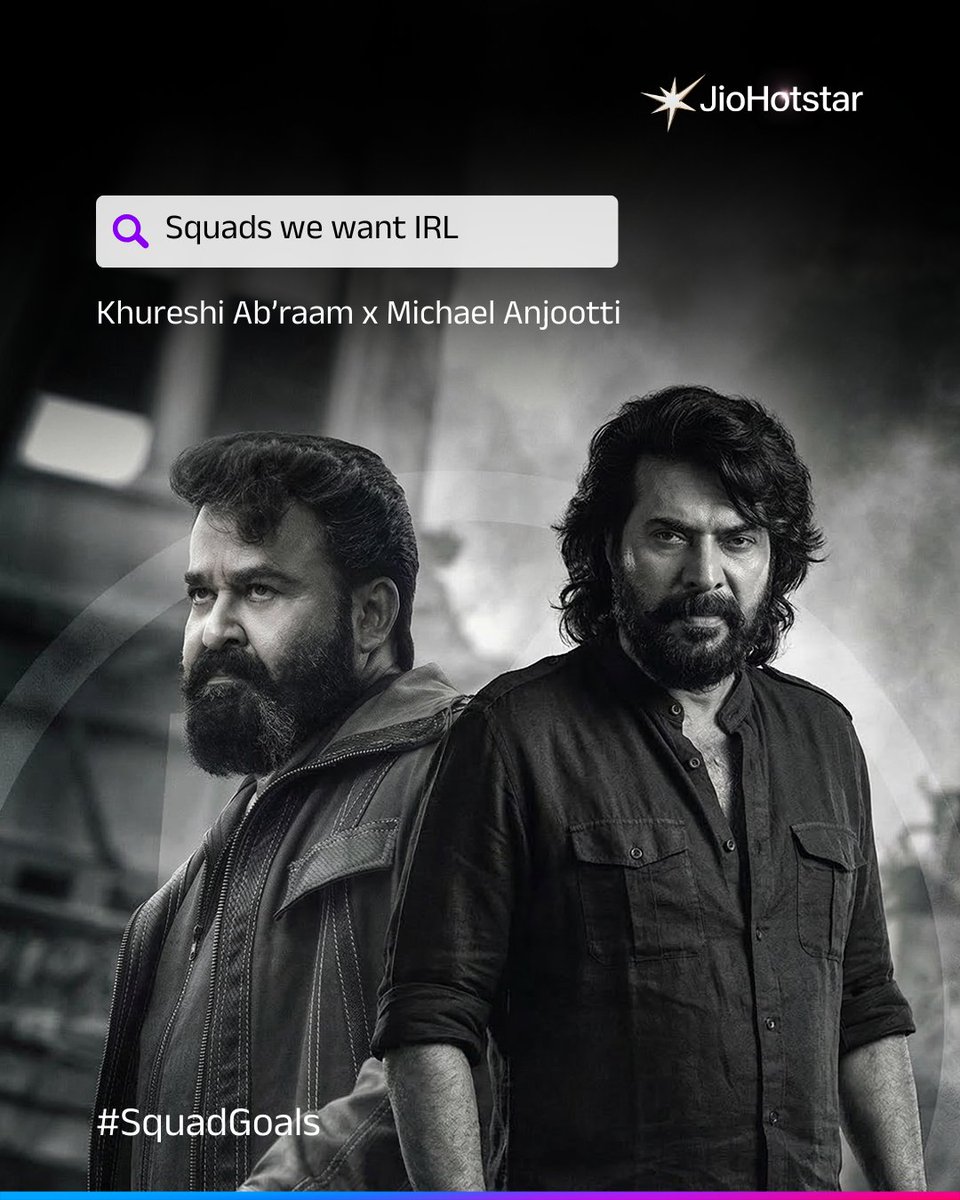 JioHotstarMal's tweet image. Which squad are you choosing? 🔥

#SquadGoals #JioHotstar #JioHotstarMalayalam #Friends