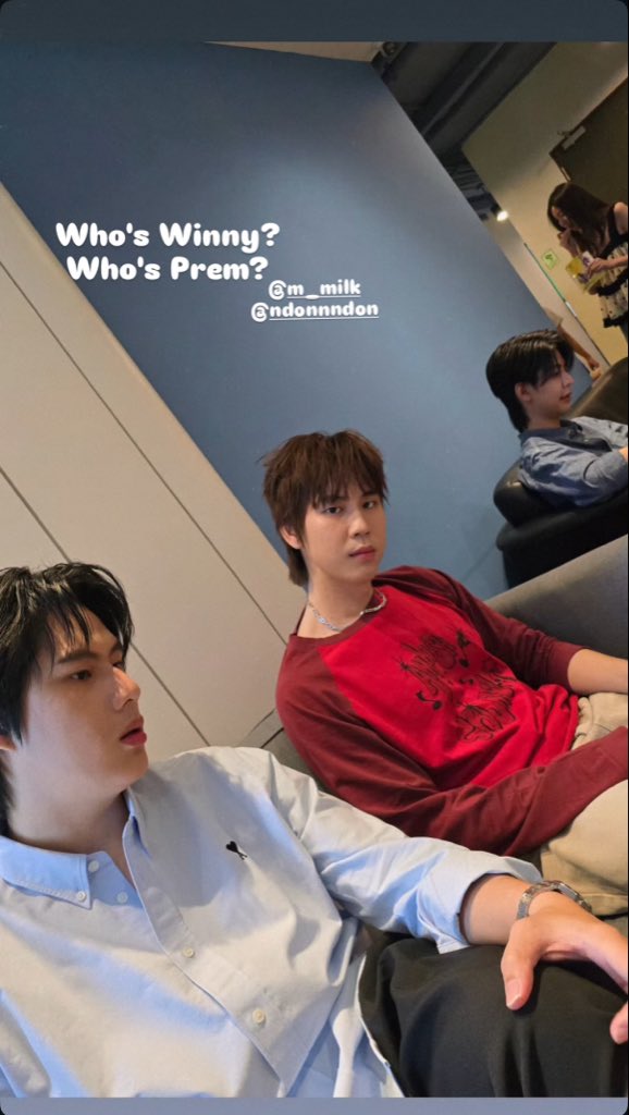WinynnyOffTH's tweet photo. #WinynnyStoryy 🦥✨

🗓️ 13.03.2026
IG Story Update : boombumby 

Who’s Winny ?
Who’s Prem ?
🔗 https://t.co/1clds9MDBu

@winny_thanawin
#winynny | #WinynnyOffTH ♡ https://t.co/4qsZFuG9H5